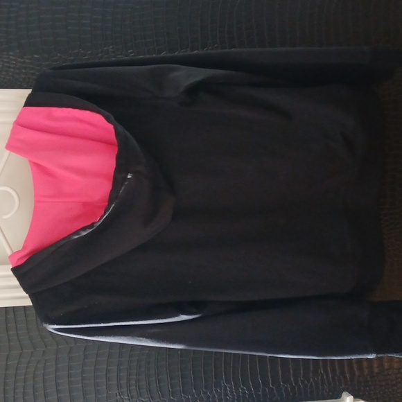 Fila Black and Pink Zip-Up Hoodie - Picture 3 of 4